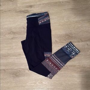 Prana Multicolor Patterned Leggings